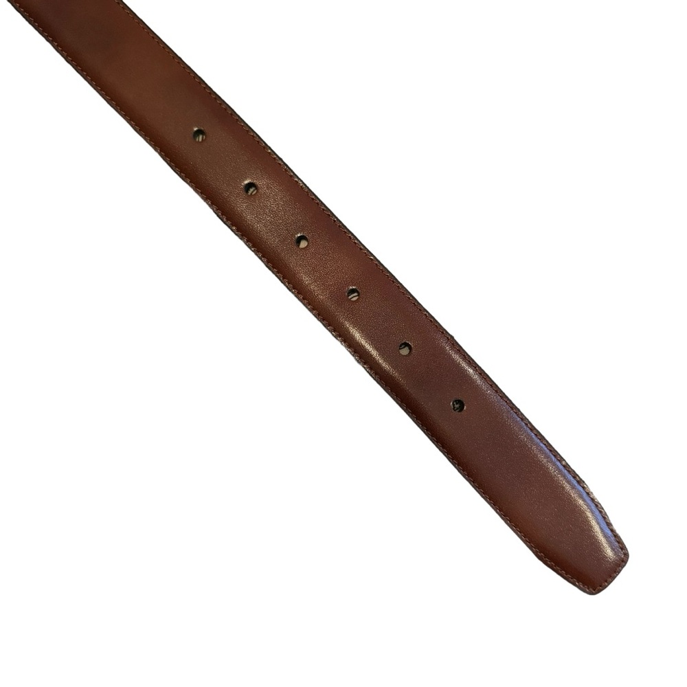 Boys/Mens 28” reversible leather belt black/brown - Picture 4 of 4